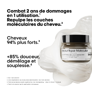 Masque Absolut repair molecular 250ml L'Oréal