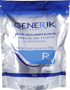 Poudre décolorante blanche Générik 500gr