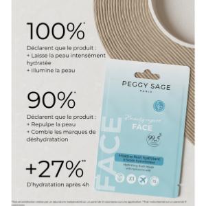 Masque flash hydratant Peggy Sage