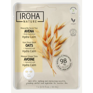 Masque visage tissu hydratant/apaisant Iroha Nature 20ml