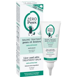 Baume traitant Zéro Poux Mulato 100ml