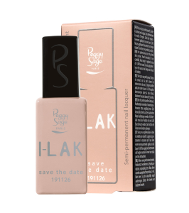 2 achetés = 1 offert* I-LAK "Save the date" Peggy Sage 11ml