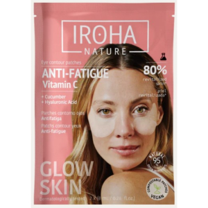 Patch yeux anti-fatigue illuminateur Iroha Nature x2