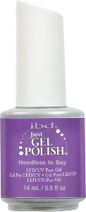 Vernis semi permanent IBD "Heedless to Say"