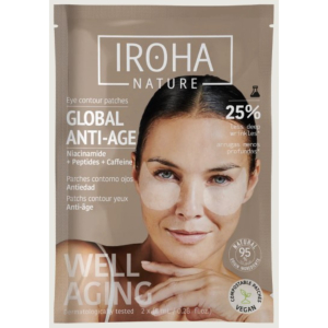 Patch yeux anti-age Iroha Nature x2