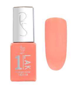 One-LAK 1-step gel polish "Orange coral"